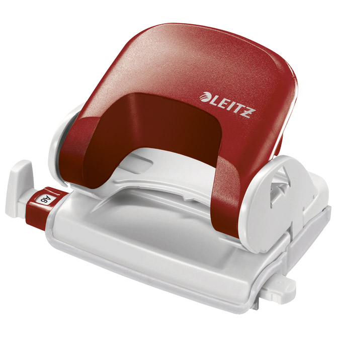 Bušač 2 rupe do  16 listova NeXXt Leitz 50380025 crveni