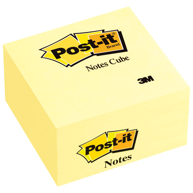 Blok samoljepljiv kocka 76x76 mm 450L Post-it 3M.636B žuti