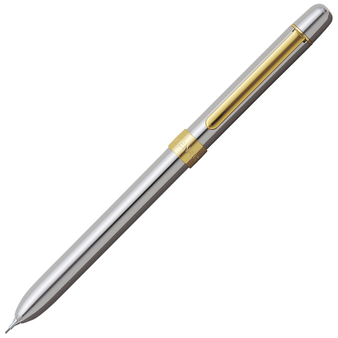 Olovka 3-pen multifunkcijska 3F Slim Penac TF0701-SG srebrna-klipsa zlatna!!
