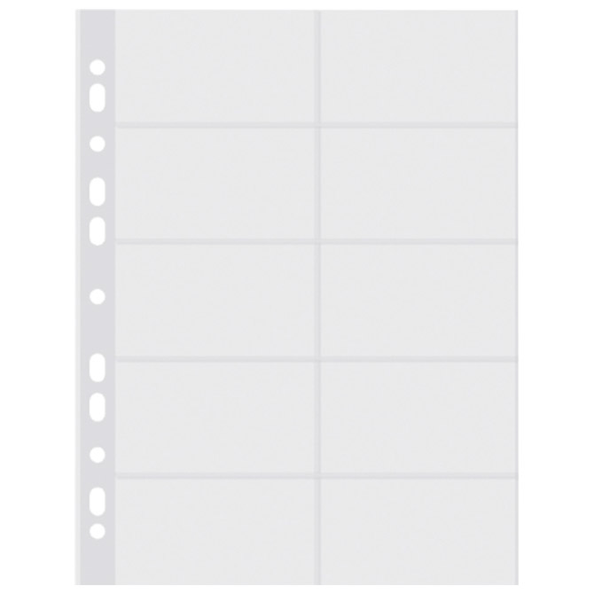 Fascikl uložni za vizitke A4 pk10 Donau 1716001PL-00