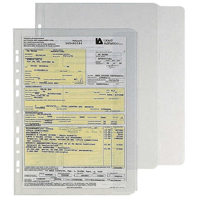 Fascikl uložni A4 pp s klapnom bočno sjajni pk10 Donau 1745910PL-00