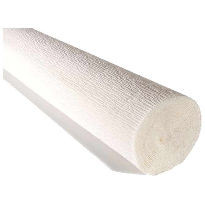 Papir krep 180g 50x250 cm Cartotecnica Rossi 600 bijeli