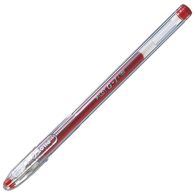 Roler gel 0,5 mm G1 Pilot BL-G1-5-R crveni