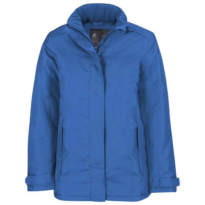 Jakna zip ženska B&C Real+ zgrebačko plava S!!