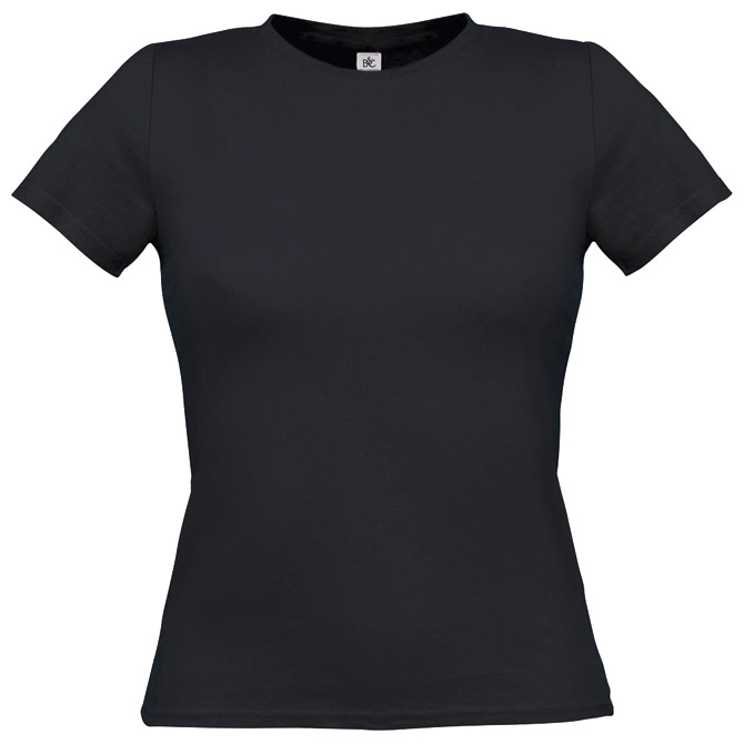 Majica kratki rukavi B&C Women-Only 150g crna 2XL!!