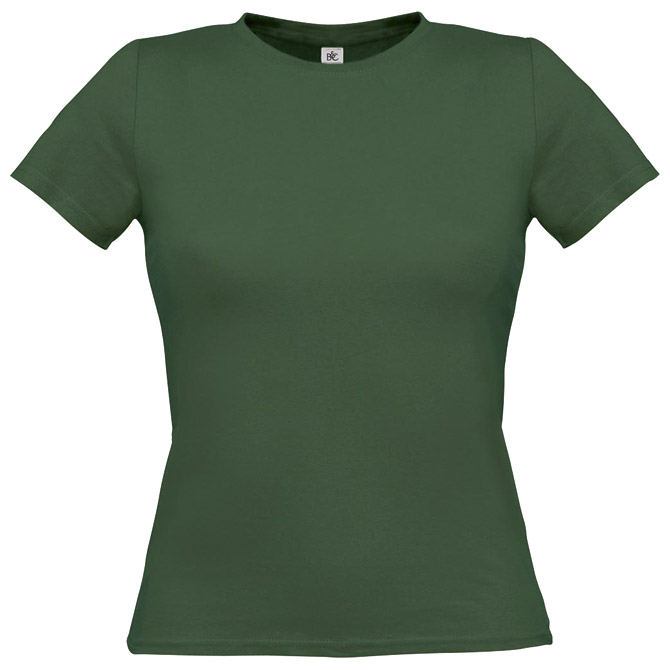 Majica kratki rukavi B&C Women-Only tamno zelena L!!
