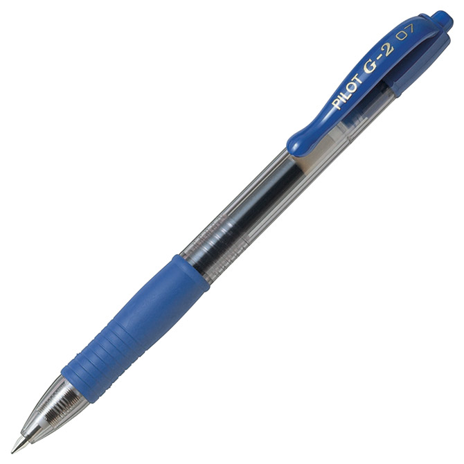 Roler gel grip 0,7 mm G2 plus Begreen Pilot BL-G2-PLS7-L plavi