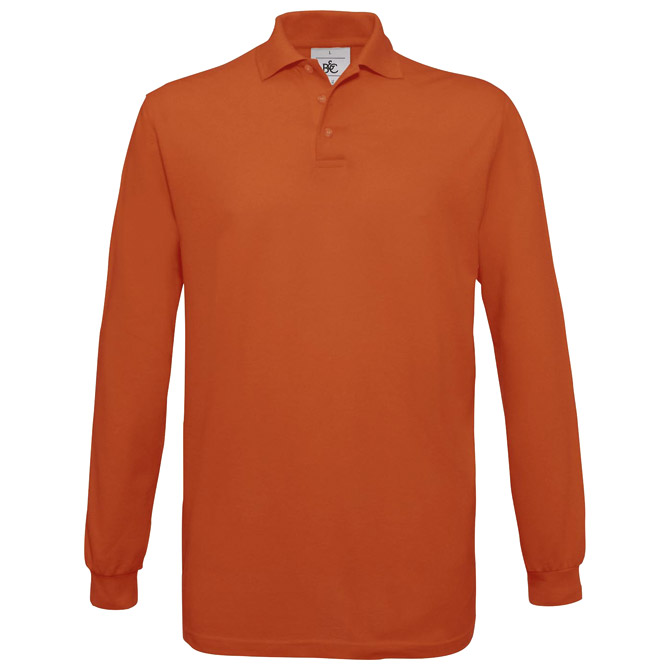 Majica dugi rukavi B&C Safran Polo LSL 180g bund XL!!