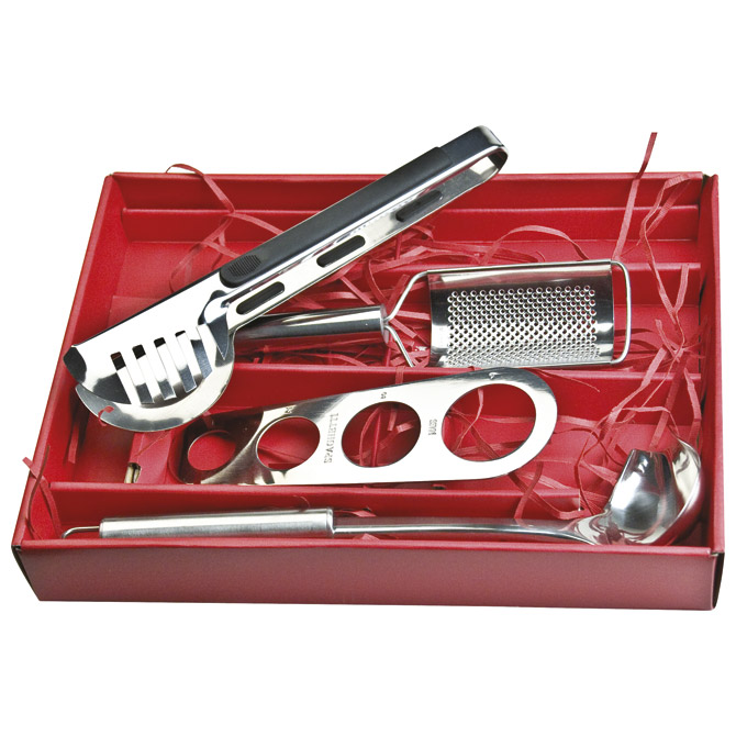 Set za špagete metalni u poklon kutiji!!