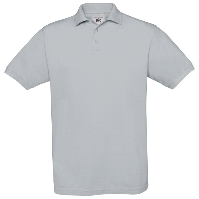 Majica kratki rukavi B&C Safran Polo 180g siva XL!!