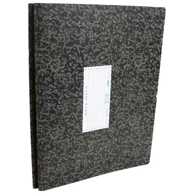 Mapa Data 9605 za papir 435 mmx12" Orbi 9605 marmorirana crna