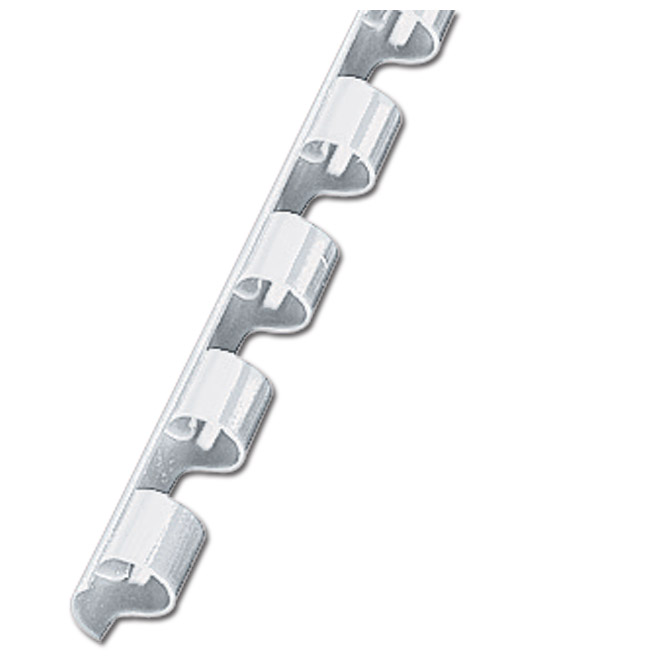 Spirala plastična fi-19 mm pk100 Fornax bijela