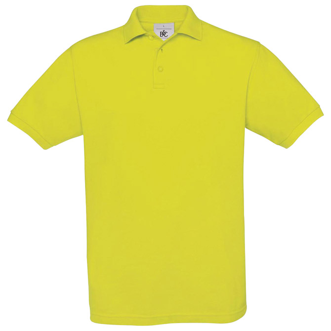 Majica kratki rukavi B&C Safran Polo 180g neon žuta XL!!