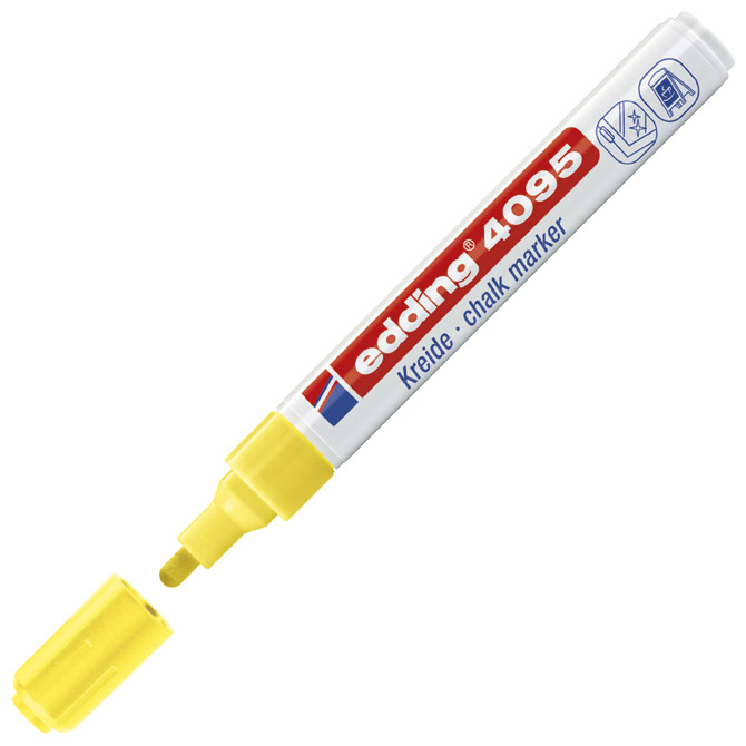 Marker-kreda za staklo 2-3 mm Edding 4095 neon žuti