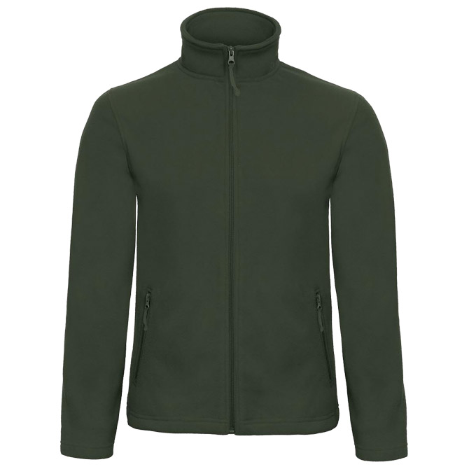 Jakna zip-flis B&C ID.501 280g zelena M