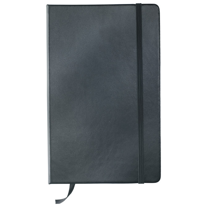 [900002590] Notes A5 crte 96L šamoa s gumicom crni