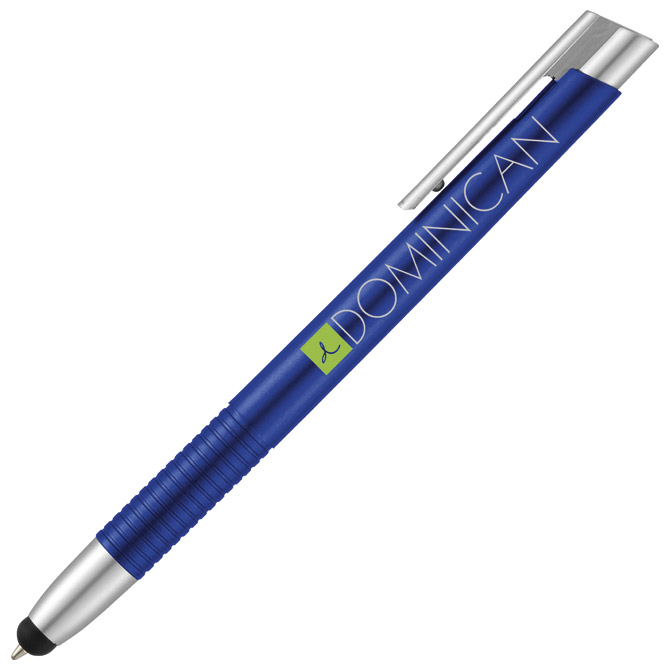 Olovka kemijska+touch pen plava!!