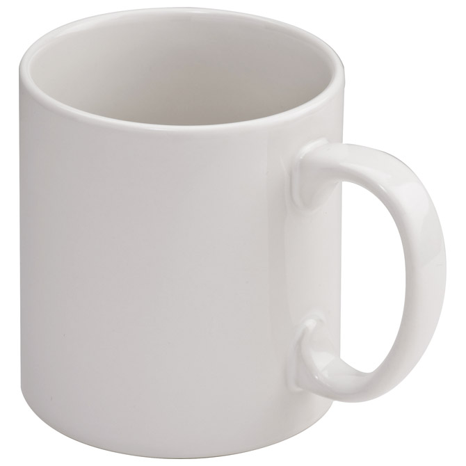 Šalica 300ml keramička Connect bijela!!