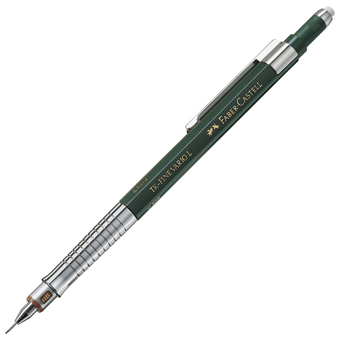 Olovka tehnička 0,5 mm TK-Fine Vario L Faber-Castell 135500 zelena