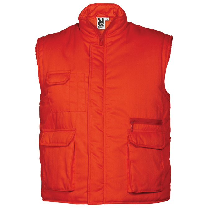 Prsluk muški zip Almanzor CQ50670560 crveni 2XL