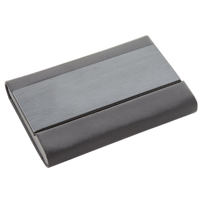 Etui za vizitke metalni crni!!