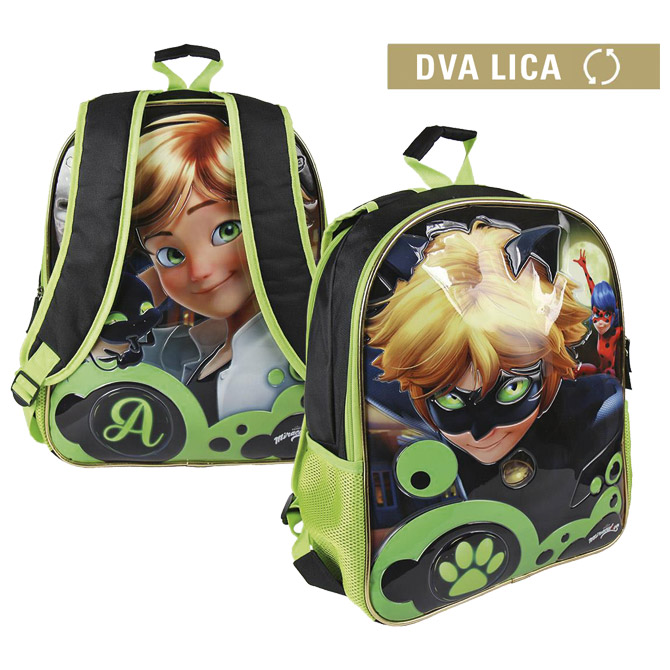Ruksak školski s dva lica Lady Bug Adrien Cerda 2100002055!!