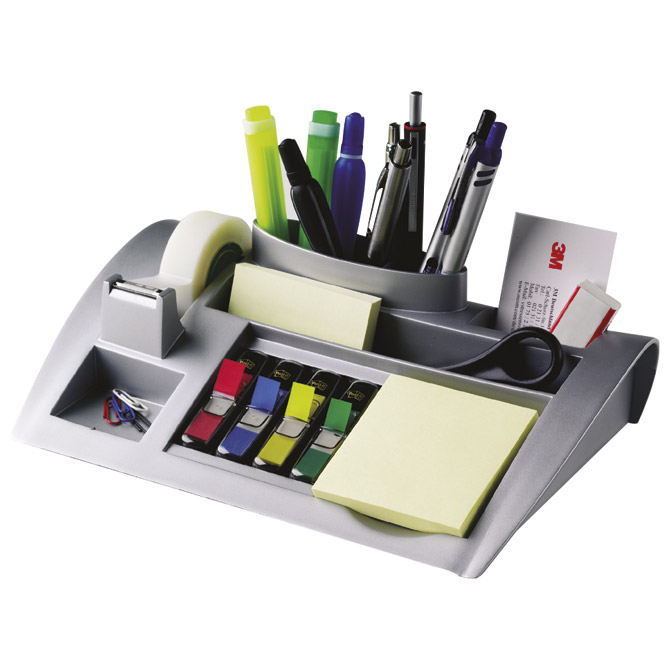 Organizer stolni Post-it C50 3M.srebrni