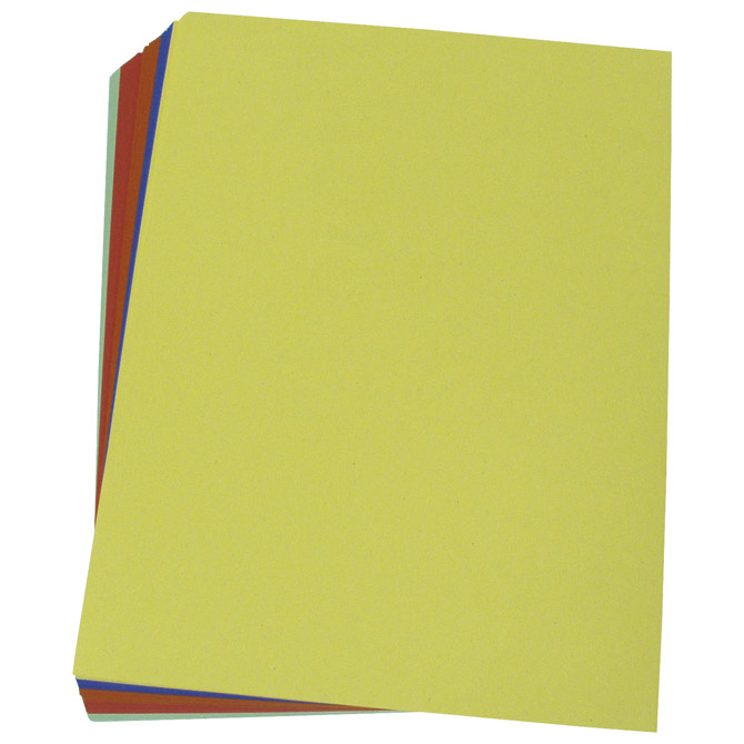 Pregrada kartonska A4 280g bez rupa pk100 Fornax sortirano