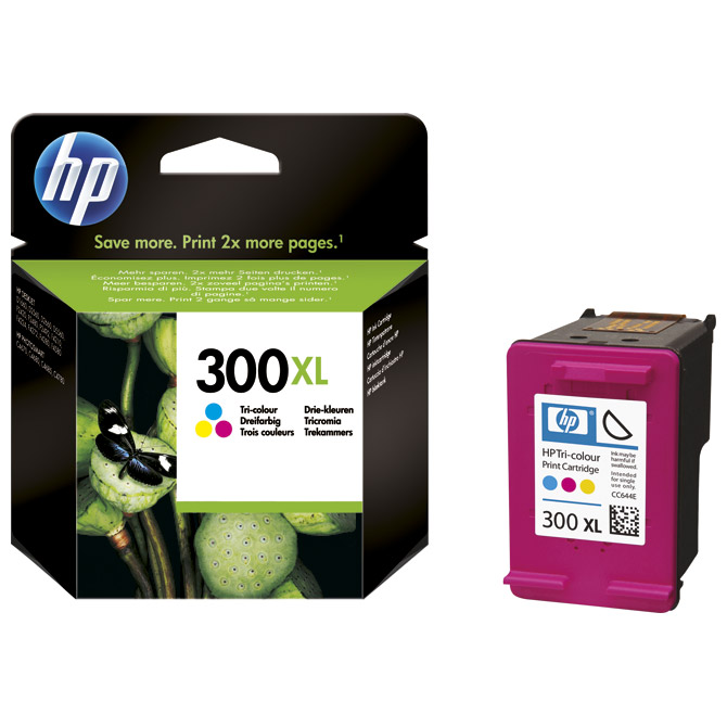 Ink Jet HP.no.300XL CC644EE original kolor