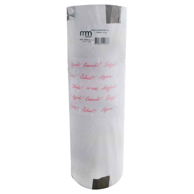 Papir omotni Sulfitni 55g rola 100cm/20kg Mar-Mar