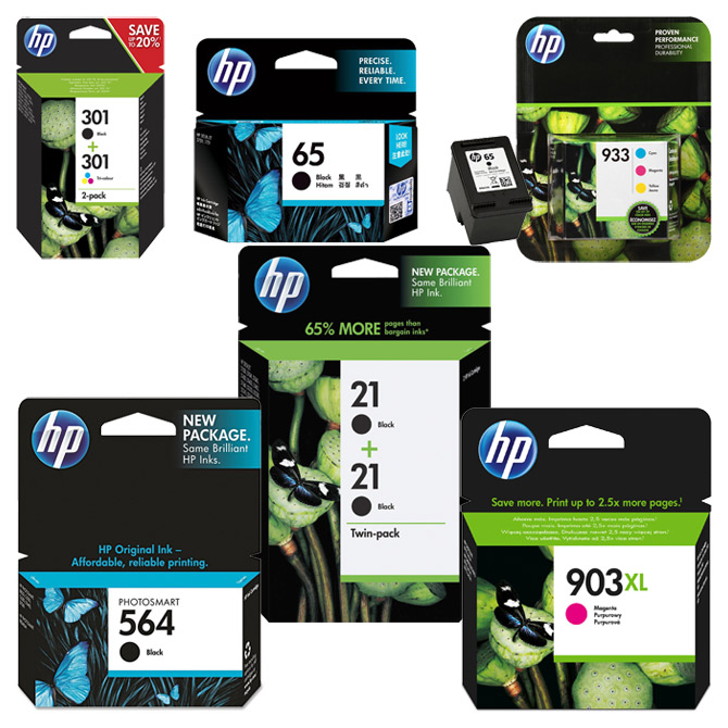 [000021904] Ink Jet HP.no.652 F6V25AE original crni