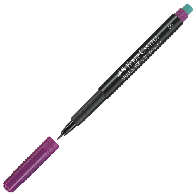 Marker permanentni 0,4mm Multimark Faber Castell 152337 ljubičasti!!