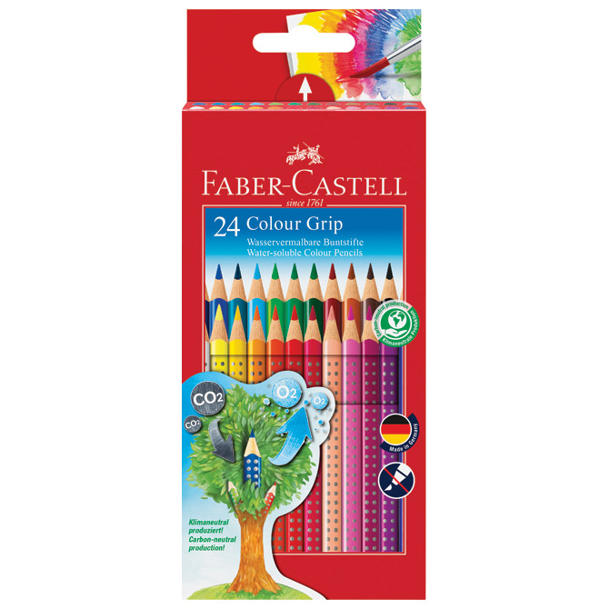 Boje drvene  24boje Grip 2001 Faber-Castell 112424