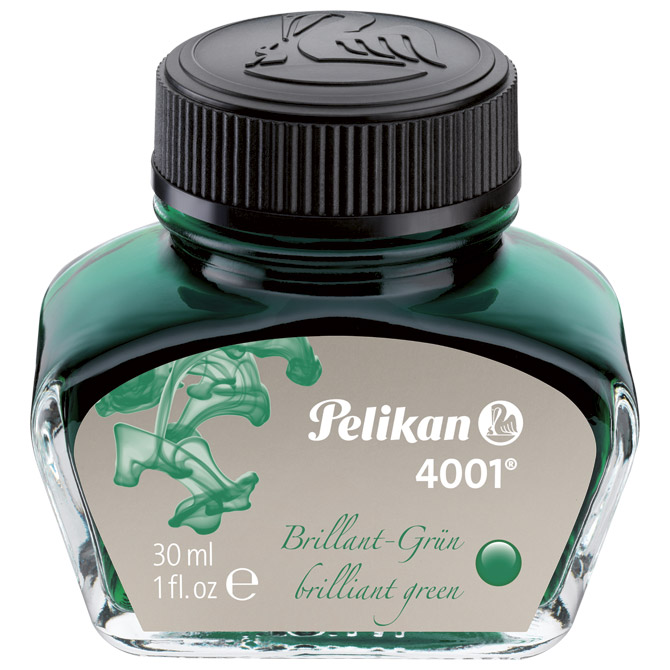 Tinta za nalivpero bočica 30ml 4001 Pelikan 301044 zelena
