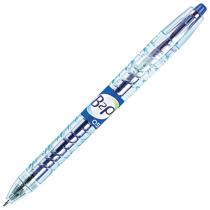Roler gel 0,5 mm Bottle to pen Begreen Pilot BL-B2P-5-BG-FF-L plavi