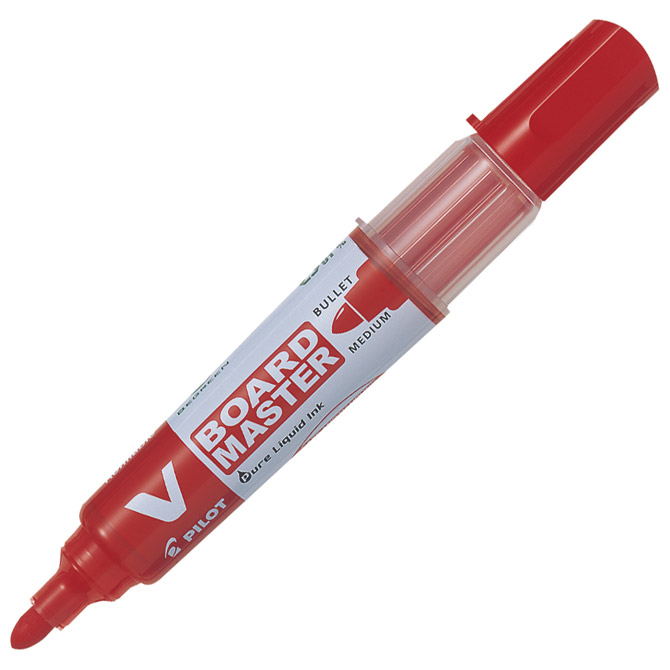 Marker za bijelu ploču 2,3 mm V Board Master Begreen Pilot WBMA-VBM-M-R-BG crveni