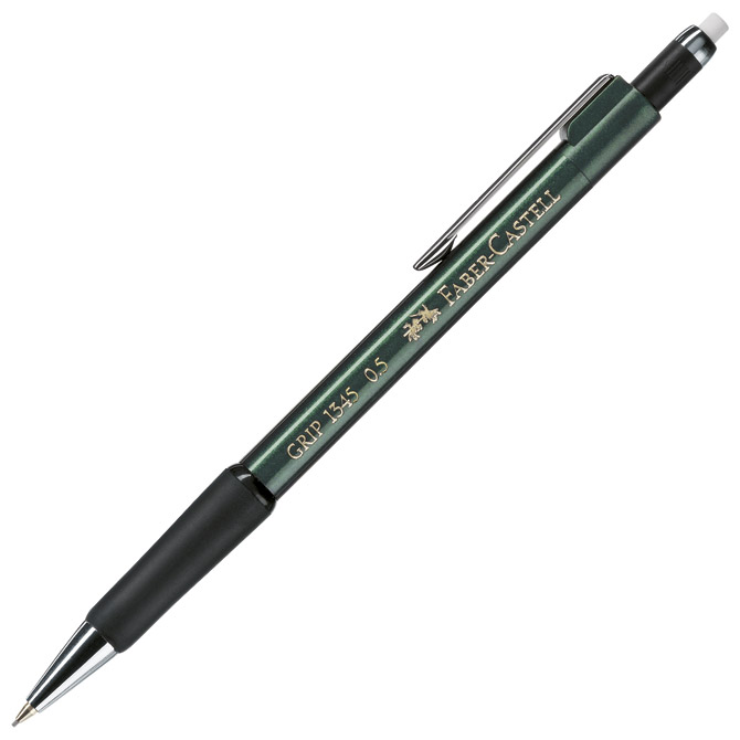 Olovka tehnička 0,5 mm grip 1345 Faber-Castell 134563 zelena