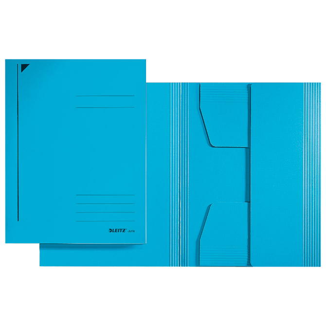 Fascikl klapa prešpan karton A4 Juris Leitz 39240035 plavi!!