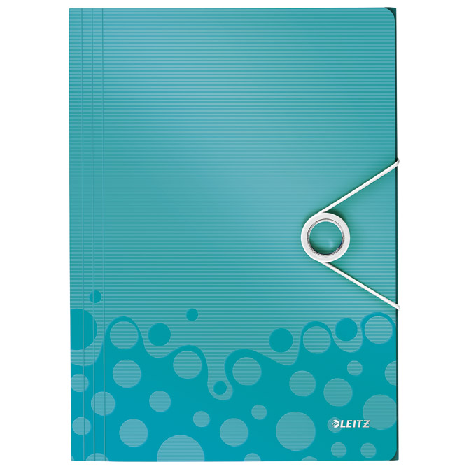 Fascikl klapna s gumicom pp A4 Wow Leitz 45990151 tirkiz