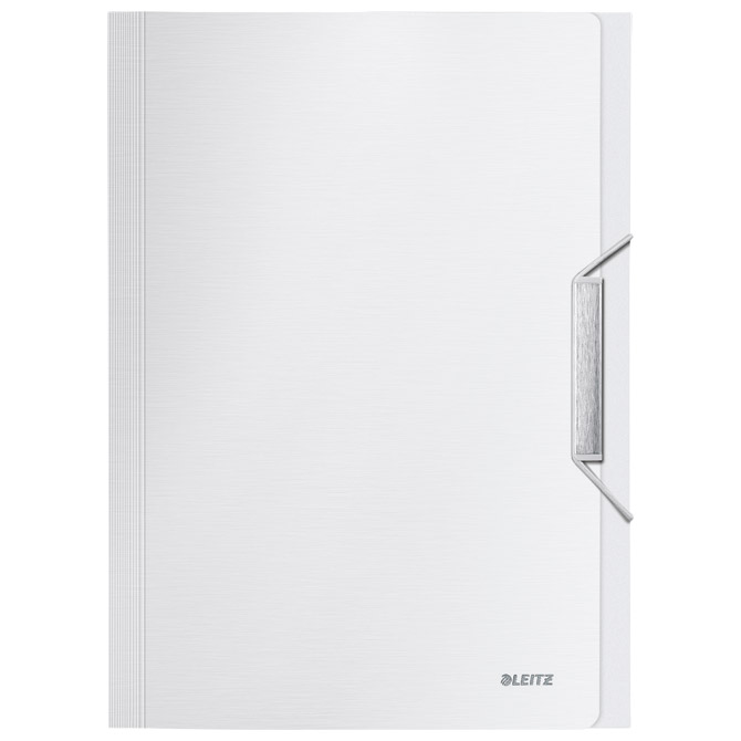 Mapa za kućni budžet  6 pregrada s gumicom pp Style Leitz 39570004 bijela