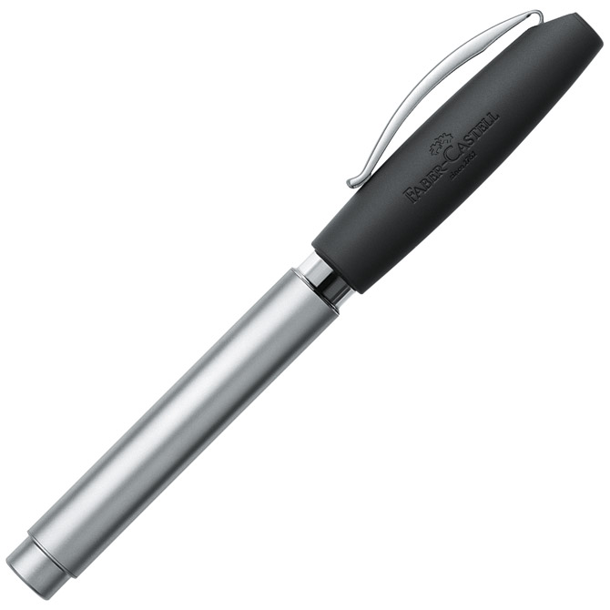 Roler grip Essentio Metal Faber Castell 148462 mat srebrno-crni
