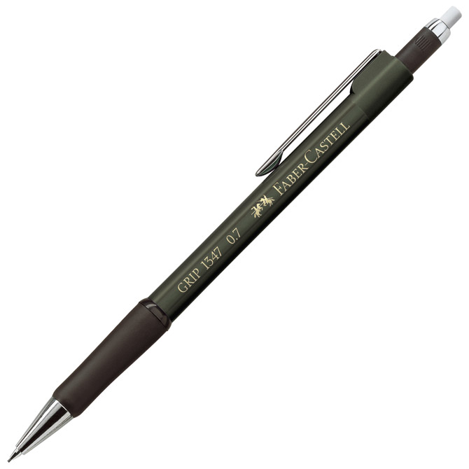 Olovka tehnička 0,7 mm grip 1347 Faber-Castell 134763 zelena