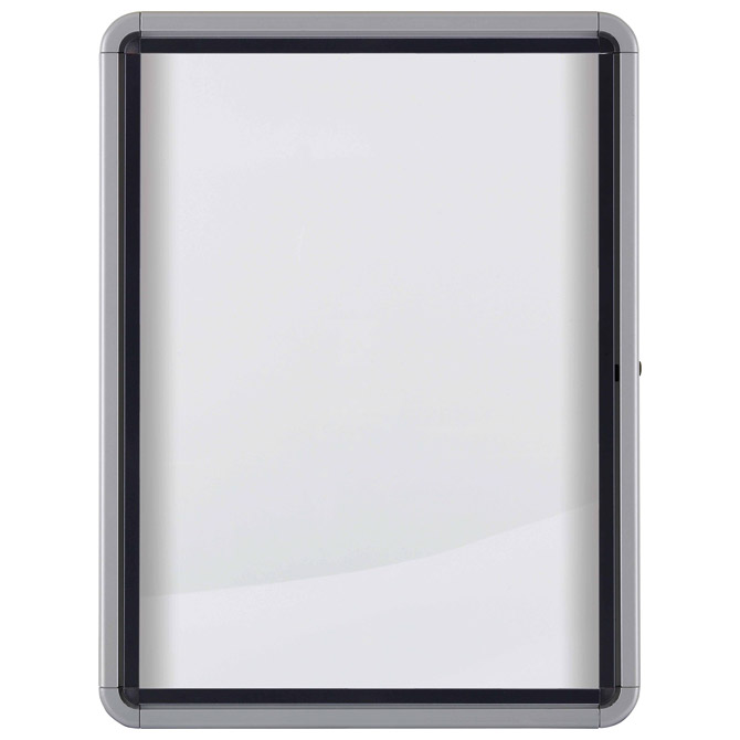 Ploča oglasna magnetna-staklena krilna vrata 100x75,2x4,5cm Nobo 1902580 bijela 