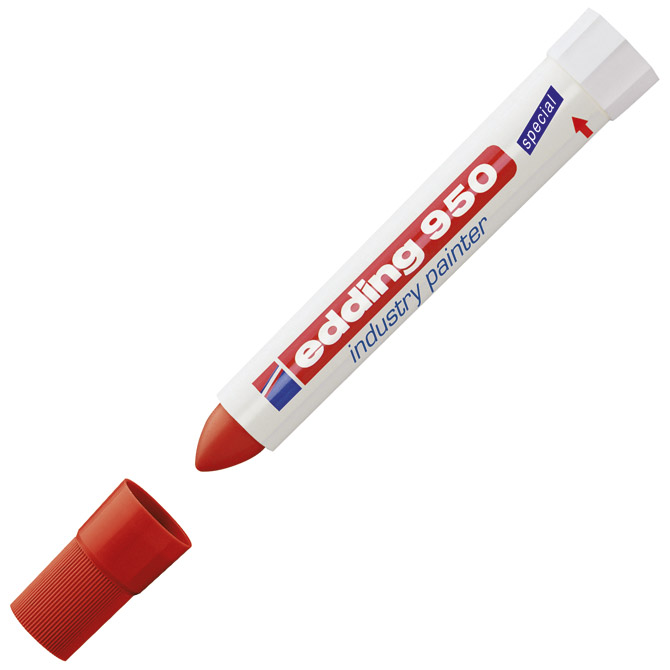 Marker industrijski painter permanentni 10 mm Edding 950 crveni