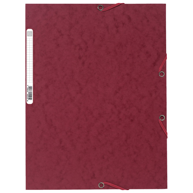 Fascikl klapna s gumicom chartreuse A4 Exacompta 55525E bordo