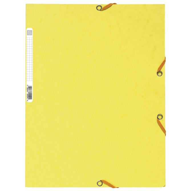 Fascikl klapna s gumicom chartreuse A4 Exacompta 55529E limun žuti