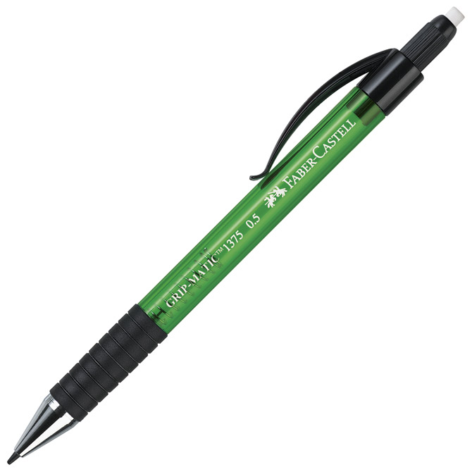 Olovka tehnička 0,5 mm grip Matic Faber Castell 137563 zelena!!