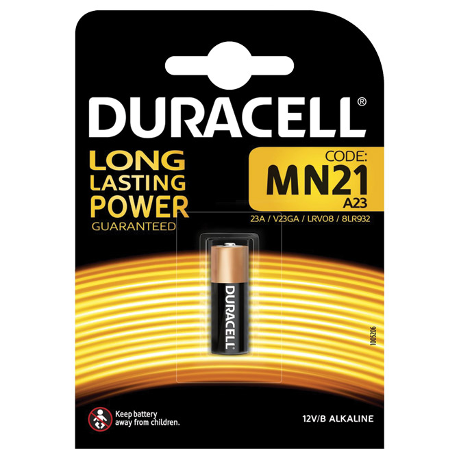 Baterija alkalna 12V Duracell MN21 B1 blister!!