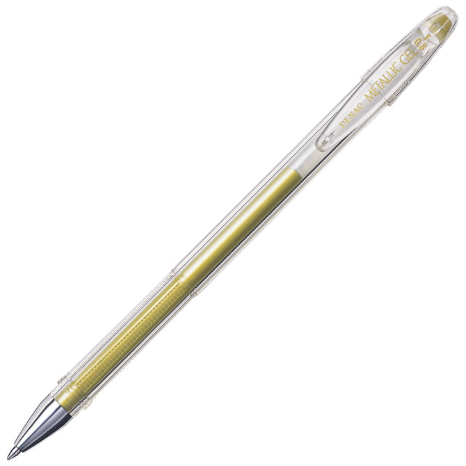 Olovka kemijska gel FX-3 Penac BA1603-15F metalik zlatna