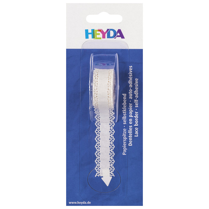 Traka čipka ljepljiva 14mmx2m Heyda 20-48800 76 blister